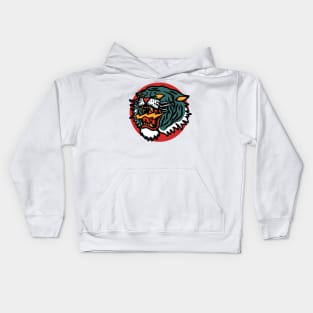 lightning tiger Kids Hoodie